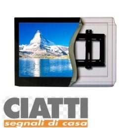 Supporto/Staffa/Braccio da parete per Tv LCD/Plasma 20" - 32'' Silver