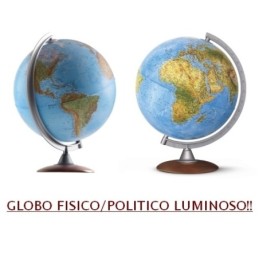 Mappamondo/Globo luminoso fisico e politico  De Agostini - Classic