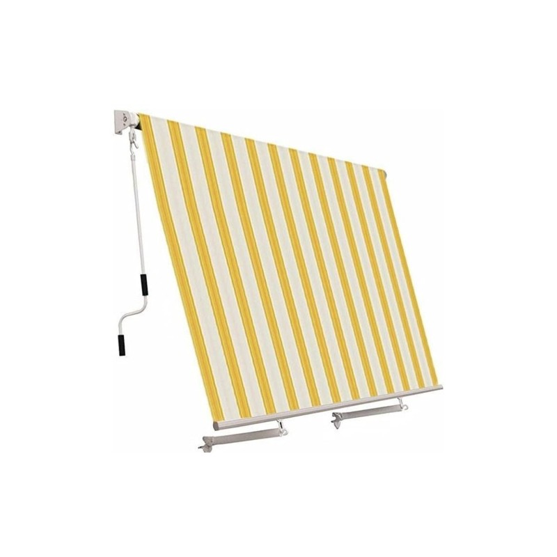 Tenda da Sole a Caduta con Mantovana 250x250 cm Bracci Regolabili Tess