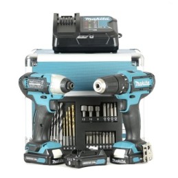 Kit Trapano + Avvitatore + Accessori 12V Litio Limited Edition Makita