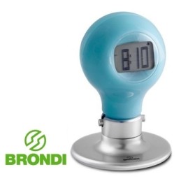 Orologio/Sveglia/Termometro stile Lampadina  Brondi - CK-40