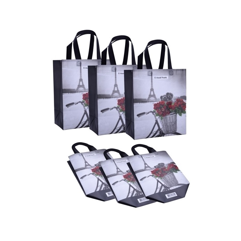 Shopping bag/Sacchetto antistrappo riutilizzabile/Cool Bag set 3 pz -