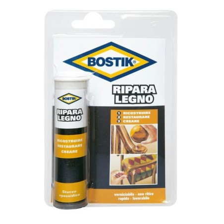 Bostik ripara legno stucco epossidico bicompenente 56 g