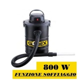 Aspiratore / Aspiracenere / Aspiraceneri/Aspirapolvere 800W 15lt. con