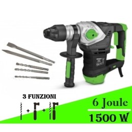 Trapano martello demolitore/Tassellatore 32mm 1500W Elem Constructor -