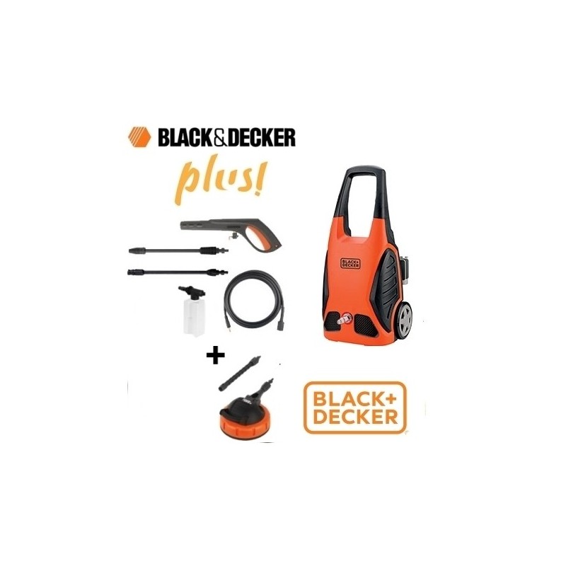 Idropulitrice ad alta pressione 1600W 125bar Black&Decker - PW 1600 SL