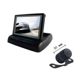 Retrocamera/Telecamera parcheggio con display 4,3" a scomparsa