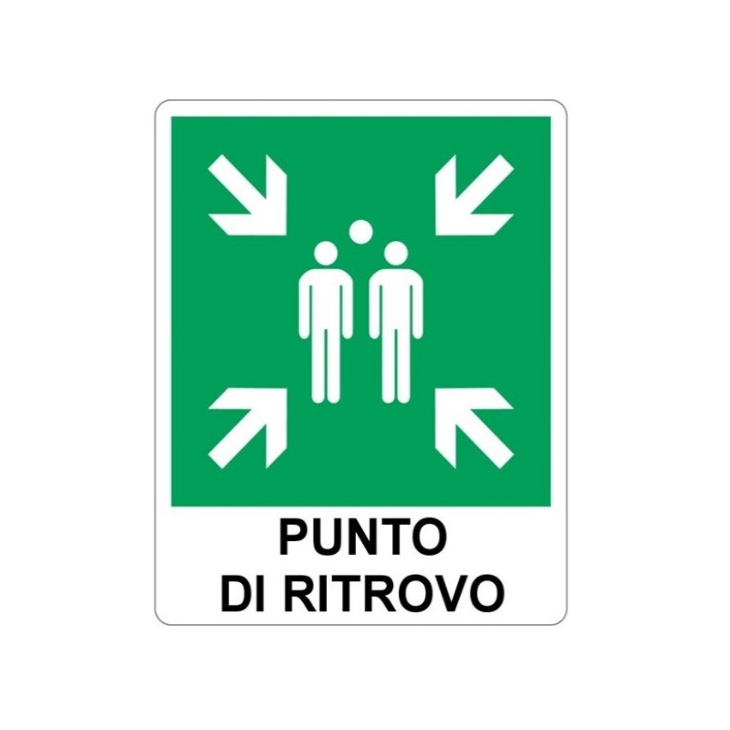 Cartello Punto di ritrovo