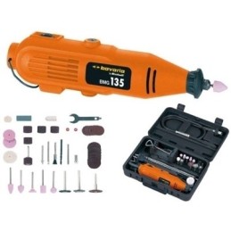 Miniutensile rotativo/Minitrapano 135W tipo Mini Drill con 45 accessor