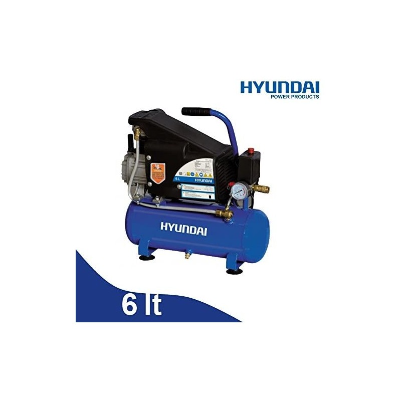 Compressore 6lt. ad olio Hyundai - 65602